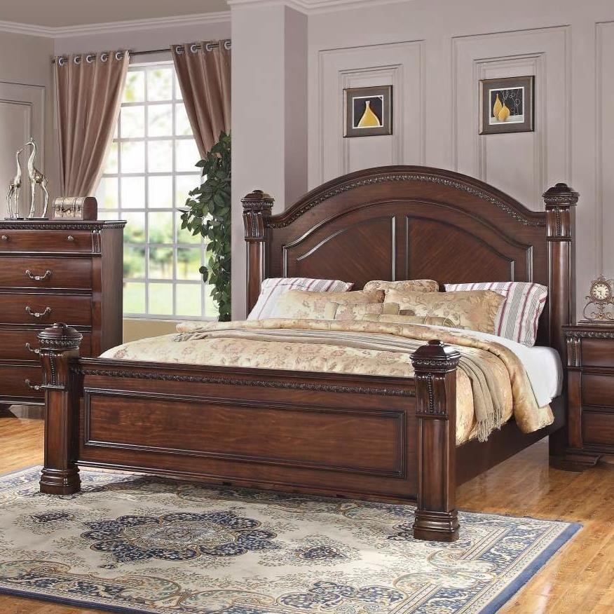 Full size bed shop frame with posts